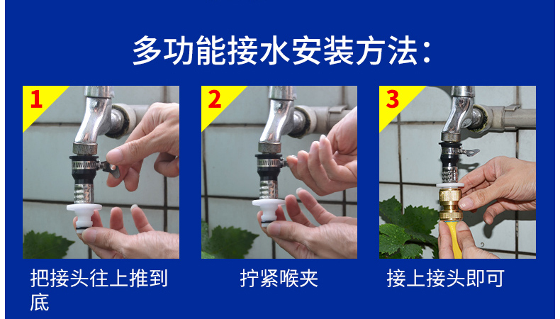 YN躍能 洗車水槍水帶 