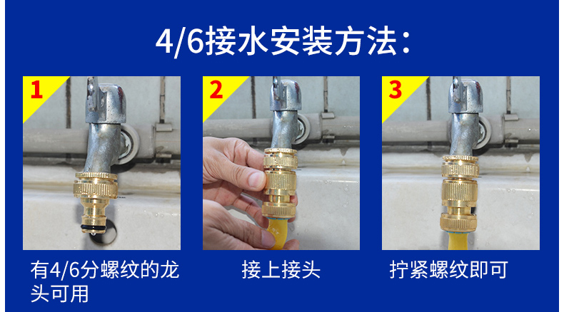 YN躍能 洗車水槍水帶 